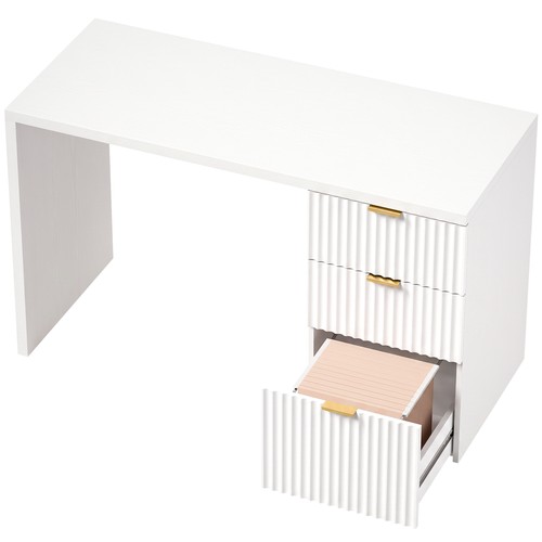 Computer desk with drawers - computer,