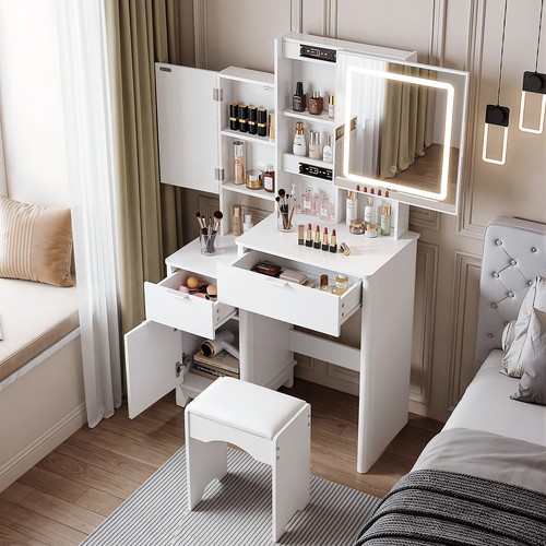 Dressing table with drawers - table,