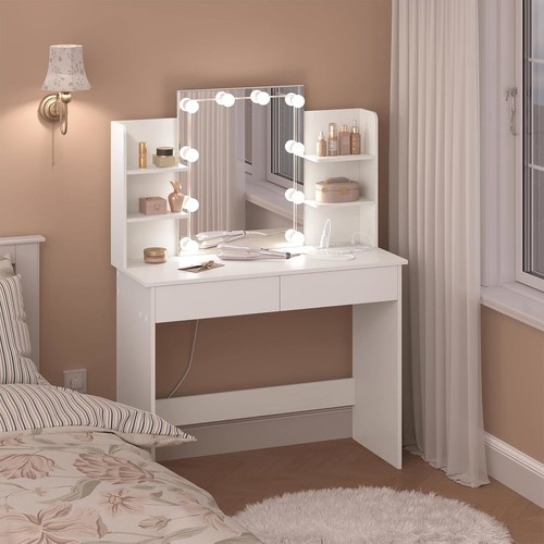 White dressing table - dressing, vanity