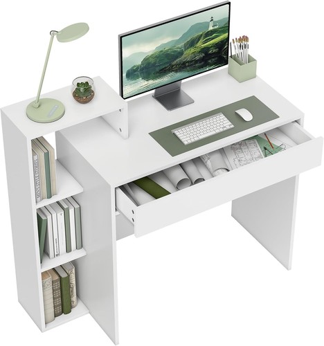 Desk with storage - with, 3