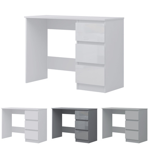 Home office desk - home, grey