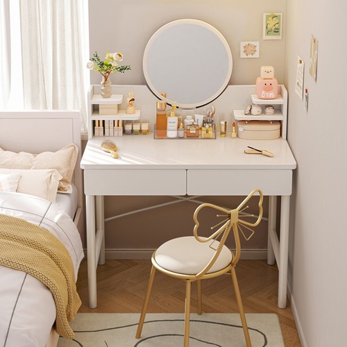 White vanity dressing table - dressing, w/