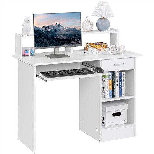 Computer desk drawers and - computer, w/