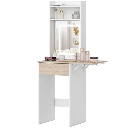 Homcom small dressing table - dressing,