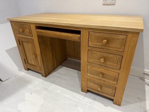 Solid oak desk worktop - solid,