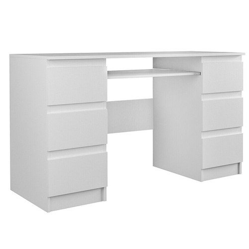 Large desk office white - large,