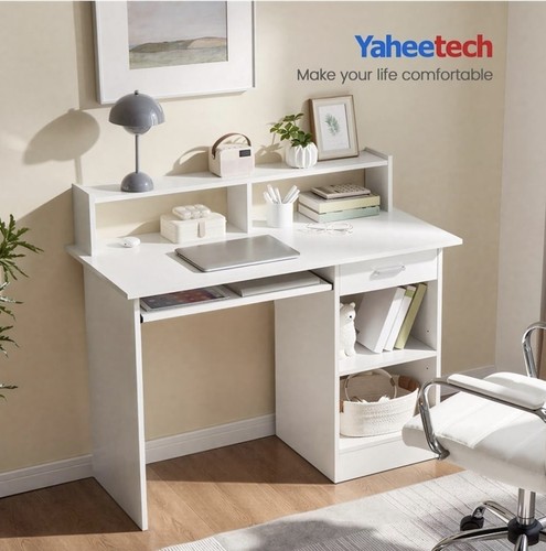 Yaheetech computer desk with - yaheetech,