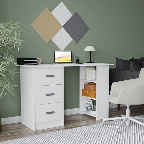 Large computer desk - desk, office