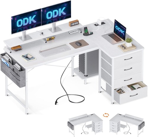 Odk shaped desk - shaped,