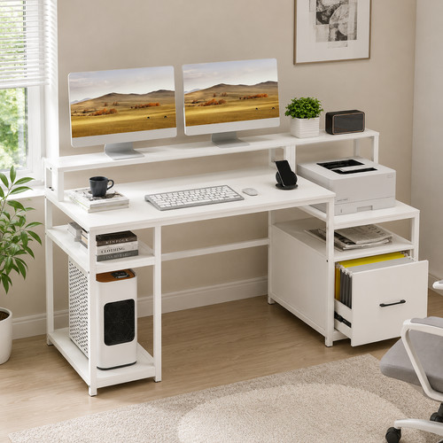 Computer desk home office - home,
