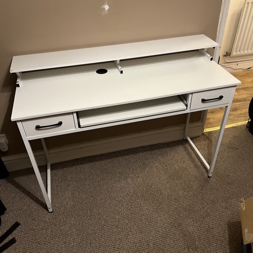 Contemporary white computer - white,