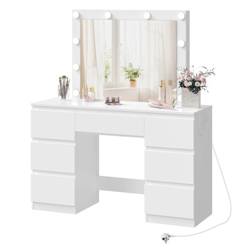 Woltu dressing table led - dressing, w/