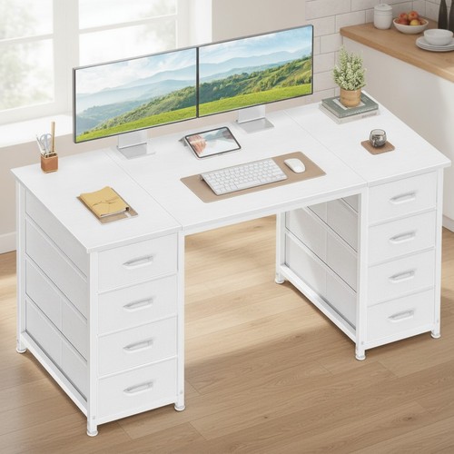 Modern white computer - white,