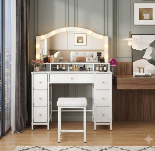 Dressing table makeup - dressing, desk