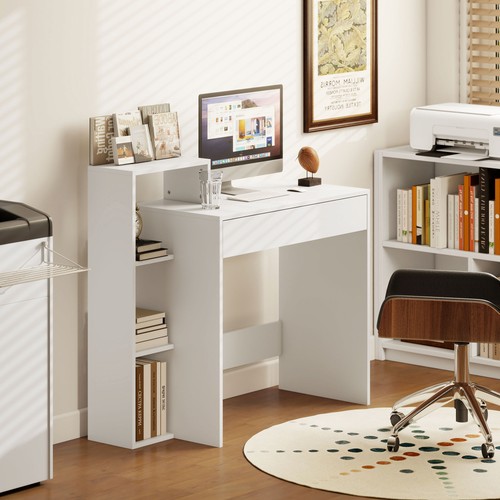 Desk with storage - storage,, computer