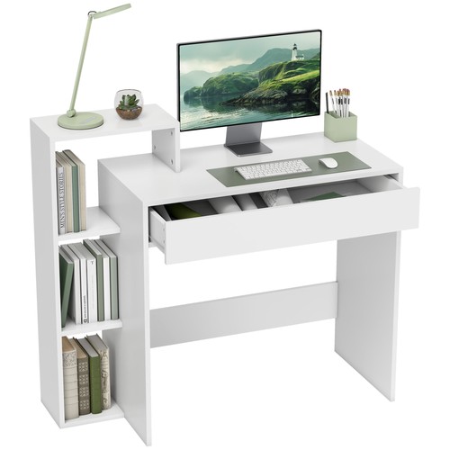 Homcom computer desk - desk, with