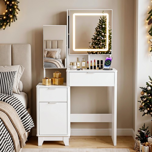 Dressing table with drawers - with,