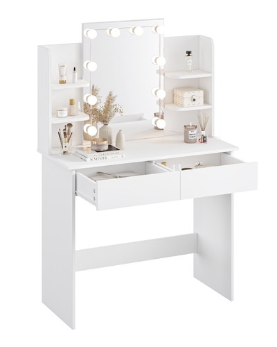 Led lights dressing table with - lights,